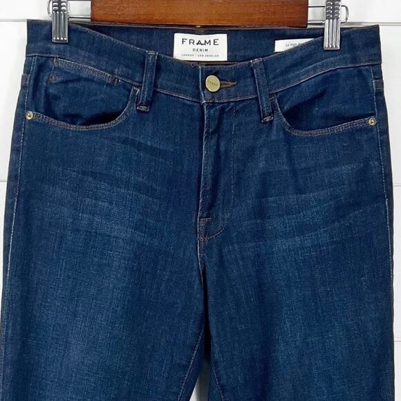 Frame Denim Womens Size 27 Le High Skinny Jeans Harper Stretchy Made‎ in USA - Picture 4 of 10